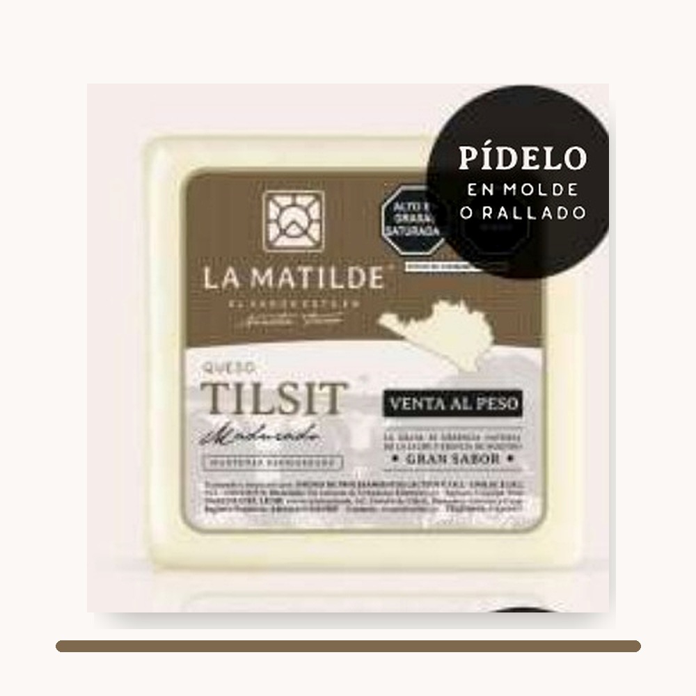 Presentación de queso Tilsit La Matilde